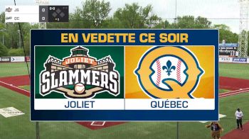 Quebec Capitales vs. Joliet Slammers - 2023 Joliet Slammers vs Quebec Capitales