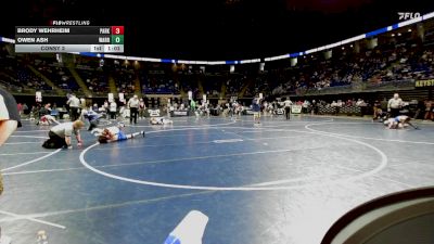 105 lbs Consy 2 - Brody Wehrheim, Parkland vs Owen Ash, Warren