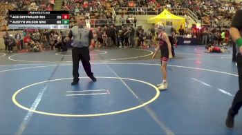 72 lbs Champ. Round 1 - Ace Dettwiller SE4, Regulators vs Austyn Wilson NW3, Donahue Wrestling Academy
