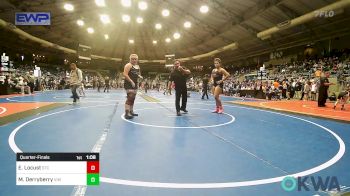 200 lbs Quarterfinal - Elecktra Locust, Sallisaw Takedown Club vs Madison Derryberry, VIKINGS