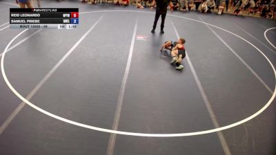 59 lbs Quarters - Reid Leonardo, NRHEG Panther Youth Wrestling Club vs Samuel Priebe, MN Elite