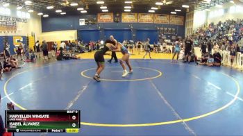 130 lbs Cons. Round 5 - Maryellen Wingate, Lake Mary HS vs Isabel Álvarez, VHWC