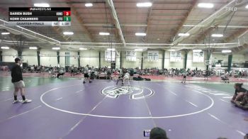 78 lbs Quarterfinal - Darien Bush, Honeybadgers vs Korr Chambers, Rockmart Takedown Club