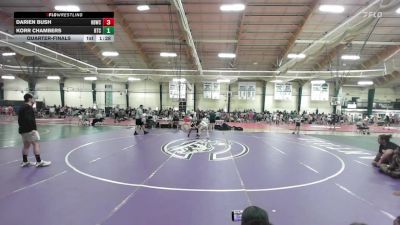 78 lbs Quarterfinal - Darien Bush, Honeybadgers vs Korr Chambers, Rockmart Takedown Club