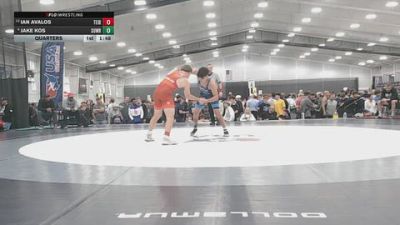 150 lbs Quarters - Ian Avalos, Team Idaho vs Jake Kos, Super D Wrestling