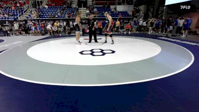 215 lbs Champ. Rd Of 128 - Robert Seth Montierth, UT vs Hunter Langham, OR