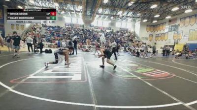 132 lbs Champ. Round 3 - Bryce Stone, Lake Highland Prep vs Kaleb Rodriguez, Cypress Creek High School