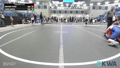 120-130 lbs Rr Rnd 5 - Draven Tyree, Hennessey Takedown Club vs Jared Smith, Tonkawa Takedown Club