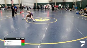 113 lbs Cons. Round 1 - Jameson Small, Golden Eagles vs Clayton Scoville, Unattached