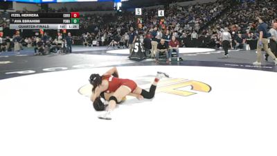 120 lbs Quarterfinal - Itzel Herrera, Corona (SS) vs Ava Ebrahimi, Poway (SD)