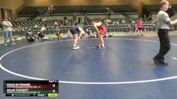 165 lbs Round 1 (4 Team) - Macklin Penner, Western Dubuque Ultimate Club vs Kelen Padgett, Moyer Ultimate Wrestling Club