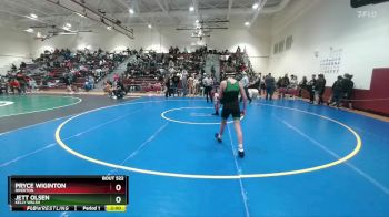 113 lbs Quarterfinal - Pryce Wiginton, Riverton vs Jett Olsen, Kelly Walsh