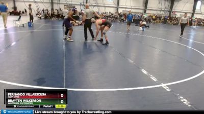 Elite 184 lbs Champ. Round 2 - Fernando Villaescusa, Iowa State vs Brayten Wilkerson, Wisconsin-Whitewater