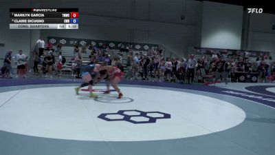 62 kg Cons. Quarters - Marilyn Garcia, Titan Mercury Wrestling Club (TMWC) vs Claire DiCugno, Cardinal WC/Nyac