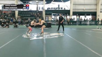160 lbs 3rd Place Match - Emma Hanrahan, Mount Union vs Sophia Bassino, Northern Michigan University