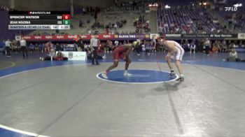 197 lbs Quarters & 1st Wb (16 Team) - Jean Ngoma, Coe vs Spencer Watson, Wabash