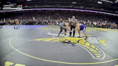 D1-215 lbs Champ. Round 1 - Connor Bercume, Detroit Catholic Central HS vs Evan Brown, Hartland HS