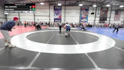 132 lbs Round Of 128 - Will Grassini, NY vs Evan Sala, PA