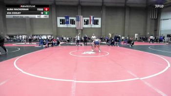 130 lbs Cons. Round 1 - Alina Wackerman, Fort Osage vs Ava Cooley, Lewisville Flower Mound