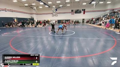 152 lbs 3rd Place Match - Trinity Gates, Burleson Centennial vs Zoey Gomez, El Paso Hanks