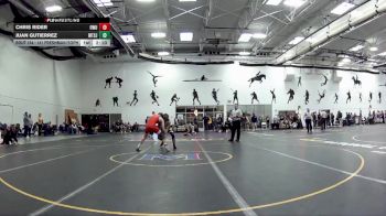 141 Freshman/Soph Cons. Round 3 - Chris Rider, Ohio Wesleyan University vs Juan Gutierrez, Mount St Joseph