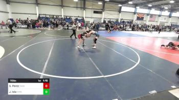 116 lbs Quarterfinal - Sarah Perez, Tucson Pride WC vs Jordyn Isla, Hyperbolic WC