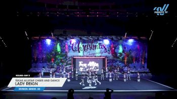 Texas Allstar Cheer and Dance - Lady Reign [2023 L3 Senior - D2 Day 2] 2023 Spirit Celebration Christmas Grand Nationals