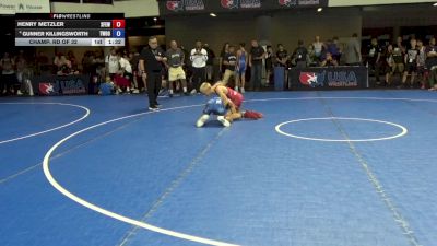 96 lbs Champ. Rd Of 32 - Henry Metzler, X-Factor Elite Wrestling vs Gunner Killingsworth, Threestyle Wrestling Of Oklahoma
