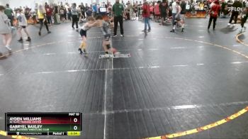 60 lbs Semifinal - Gabryel Baxley, West Wateree Wrestling Club vs Ayden Williams, KC Elite Training Center