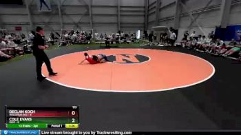 113 lbs Placement Matches (8 Team) - Declan Koch, Wisconsin Red vs Cole Evans, Ohio