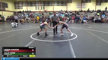 84-88 lbs Round 3 - Jaxson Swarter, Seawolf vs Malec Ksebe, McDonald WA