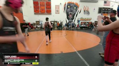 125-131 lbs Round 1 - Garrett Brazelton, Powell Wrestling Club vs Owen Jones, Powell Wrestling Club