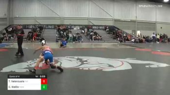 80 lbs Consolation - Ty Valenzuela, The Wrestling Center vs Carter Wallis, Thoroughbred Wrestling Academy