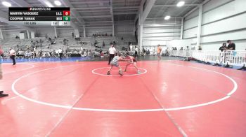 100 lbs Rr Rnd 3 - Marvin Vasquez, Elite Athletic Club Gold vs Cooper Yanak, Micky's Minions White