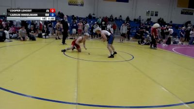 138 lbs Semis - Cooper Lehosit, Jimenez Trained Academy vs Carsun Hinkelmann, Idaho