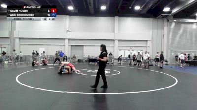 150 lbs Cons. Round 6 - Gavin Hoerr, IL vs Abai Beishembiev, VA