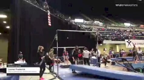 Lauren Frederick - Women's Group, Chow's Gymnastics and Dance Institute - 2021 Women's Xcel Region 4 Championships