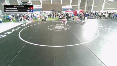 132 lbs Quarterfinal - Jaden Suarez, Corner Canyon vs Bridger Olsen, Syracuse Wrestling Club