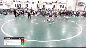 215 lbs Consi Of 16 #1 - Mason Tavares, Mt. Hope vs Oakley Gully, Sandwich