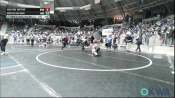 80 lbs Round Of 32 - Jamaree Washington, Del City Little League Wrestling vs Beckum Smith, Lincoln Christian