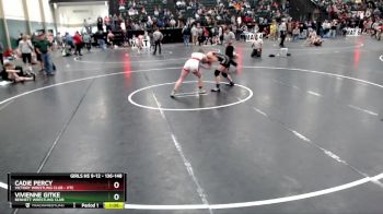 136-148 lbs Semifinal - Vivienne Gitke, Bennett Wrestling Club vs Cadie Percy, Victory Wrestling Club - VTC