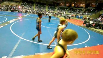 88 lbs Consi Of 16 #2 - Ashton Glasgow, The Glasgow Wrestling Academy vs Riggs Robedeaux, Morrison Takedown Club