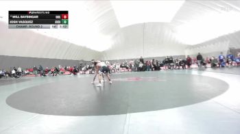 141 lbs Champ. Round 2 - Josh Vasquez, Grand Valley State vs Will Baysingar, Unattached Illinois
