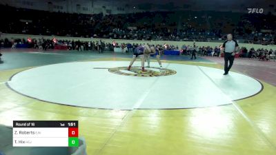 Round Of 16 - Zayden Roberts, Elgin Wrestling vs Titan Hix, Hennessey Eagles Jr High