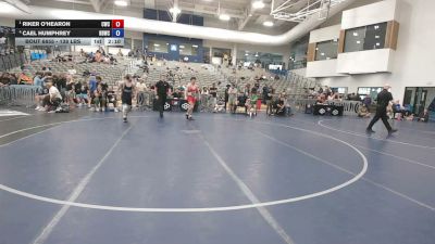 138 lbs Semis - Riker O'Hearon, Champions Wrestling Club vs Cael Humphrey, High Desert Wrestling Club