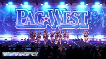 Connect Cheer Northwest - Peach [2026 L1 Youth - Medium Day 1] 2026 PacWest Grand Nationals