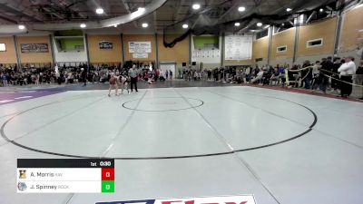 106 lbs Consi Of 16 #2 - Aiden Morris, Haverhill vs James Spinney, Rockland