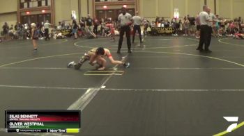 70 lbs Quarterfinal - Silas Bennett, United Training Facility vs Oliver Westphal, Sabertooth WC