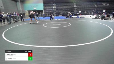 215 lbs Consi Of 4 - Isaac McGee, Mountain View (UT) vs Quinn Hood, Fruitland