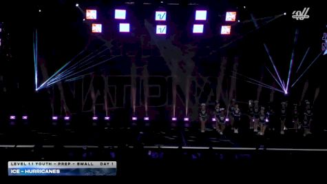 ICE - Hurricanes [2026 L1.1 Youth - PREP - Small DAY 1] 2026 JAMfest Cheer Super Nationals